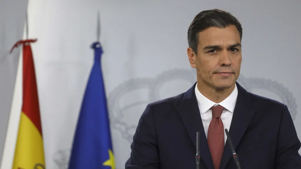 Španělský premiér Pedro Sánchez