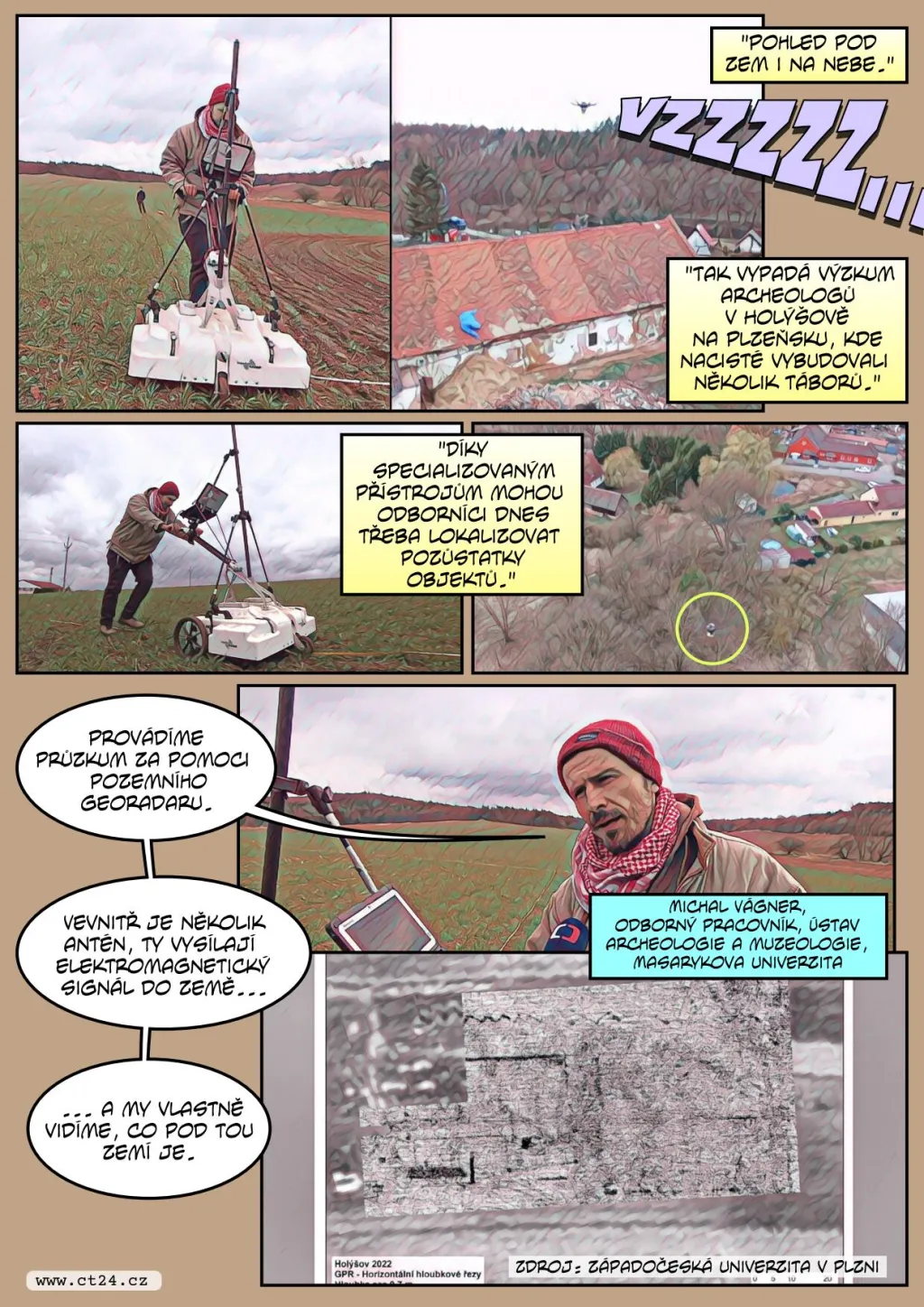 Moderní technologie pomáhají archeologům zkoumat zločiny nacismu