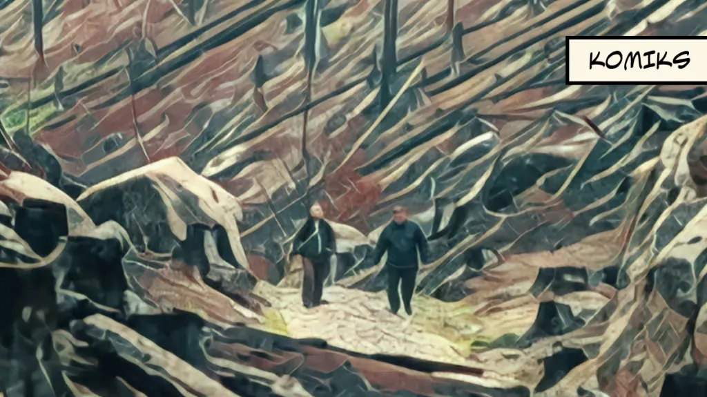 Výzkum na spáleništi v Českém Švýcarsku