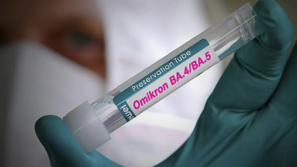 Nové typy koronaviru varianty omikron BA.4 a BA.5