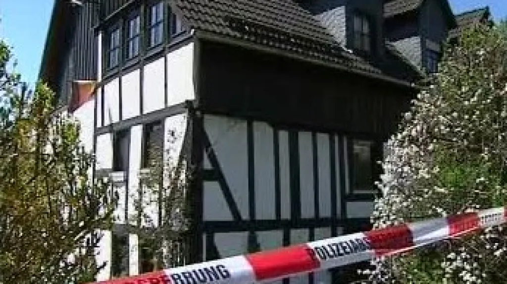Wendenský dům, ve kterém byla nalezena těla dětí