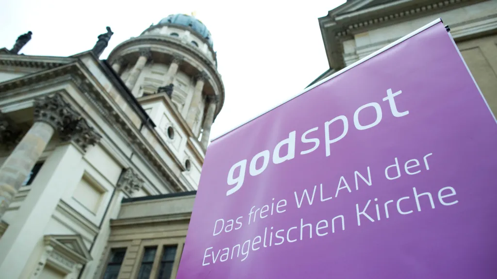 Berlínské kostely nabízejí wi-fi zdarma