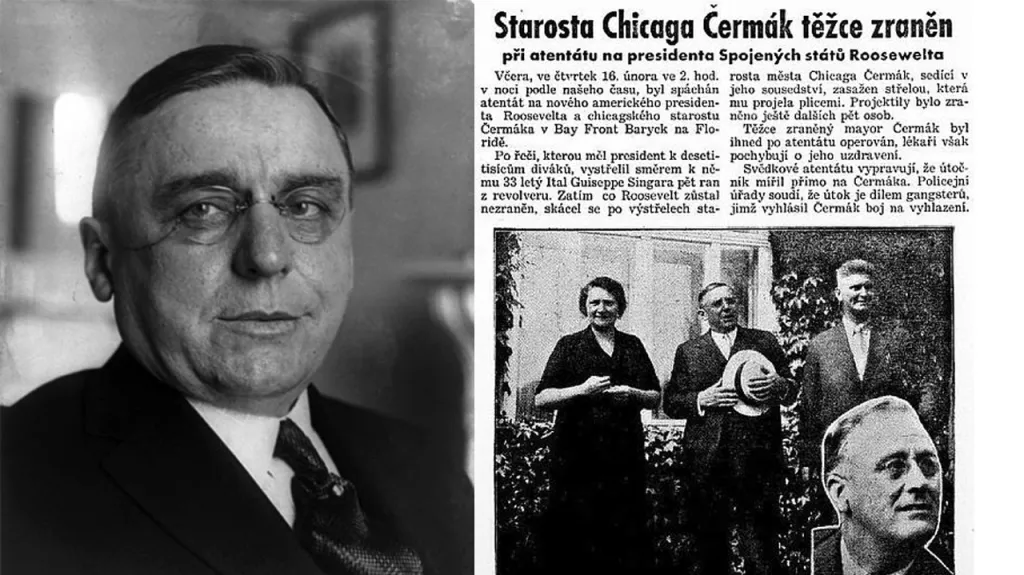 Anton Cermak zemřel místo Roosevelta