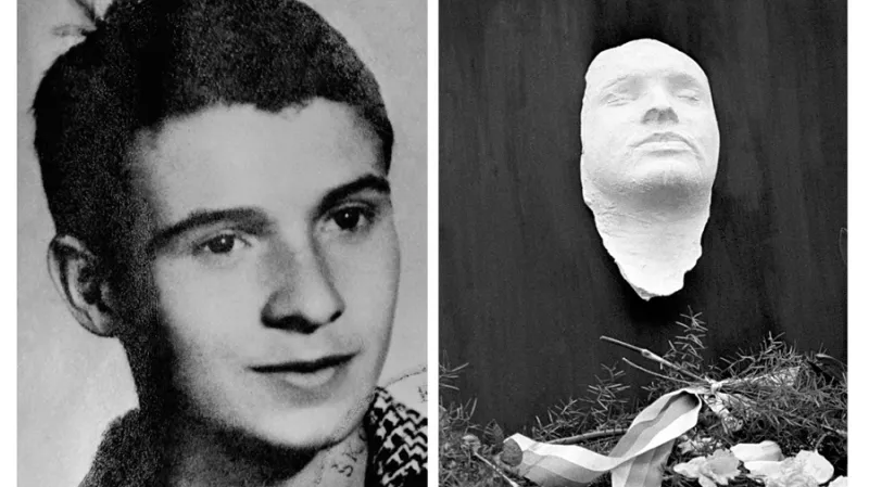 Jan Palach a jeho posmrtná maska