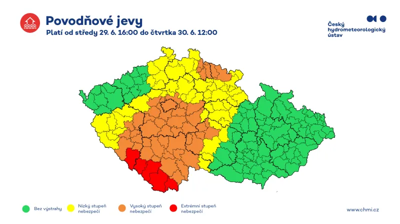 Výstraha před povodněmi