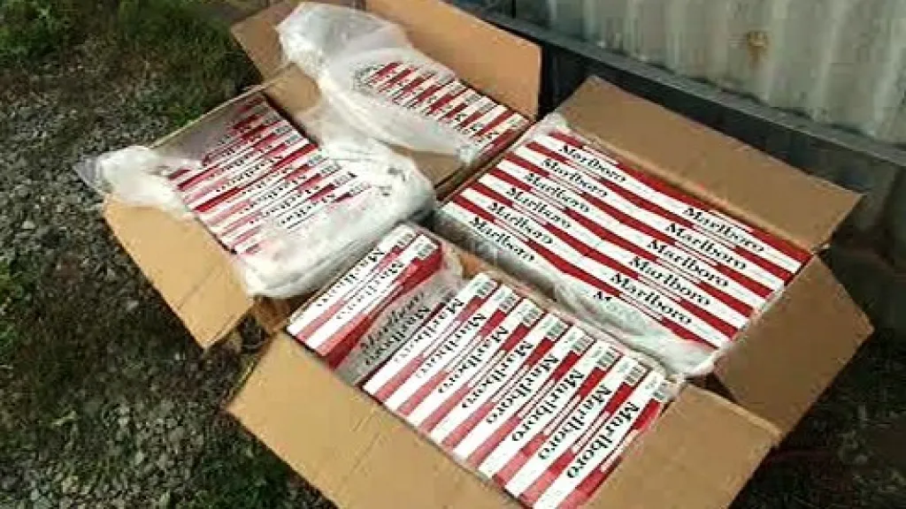 Pašované cigarety