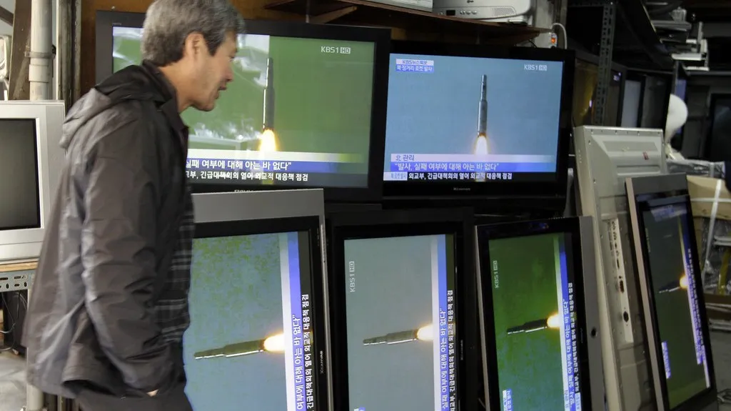 Start severokorejské rakety