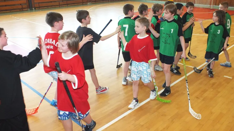 Turnaj žáků ve florbalu - Boskovice