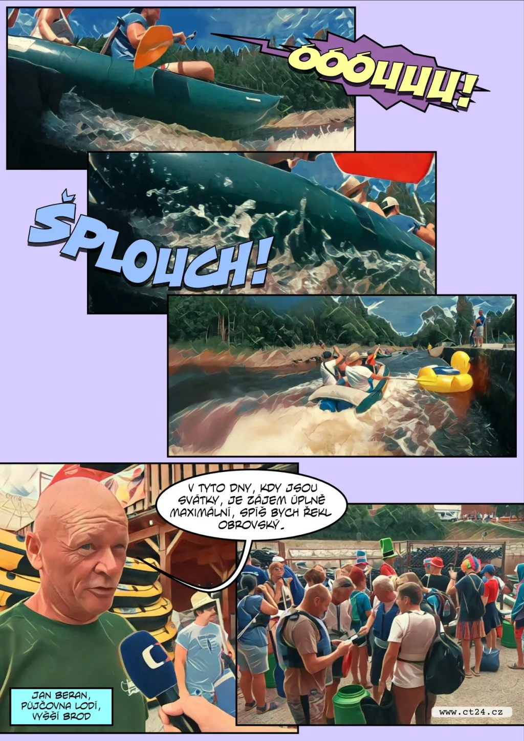 Fronty u vltavských jezů