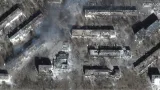 Zničený Mariupol