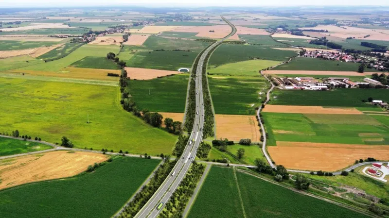 Vizualizace dálnice D35