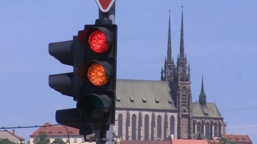 Brno má 143 světelných křižovatek