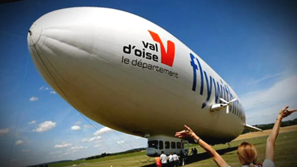 Francouzská firma nabízí turistům lety vzducholodí
