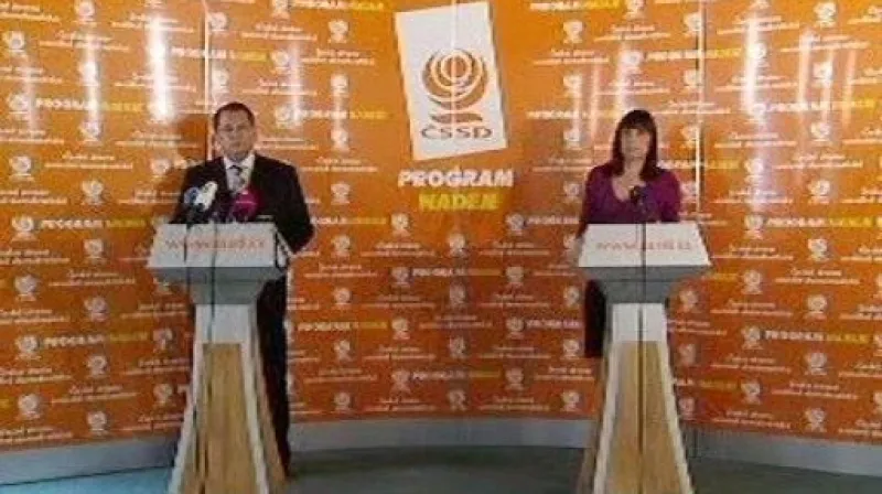 Tisková konference ČSSD