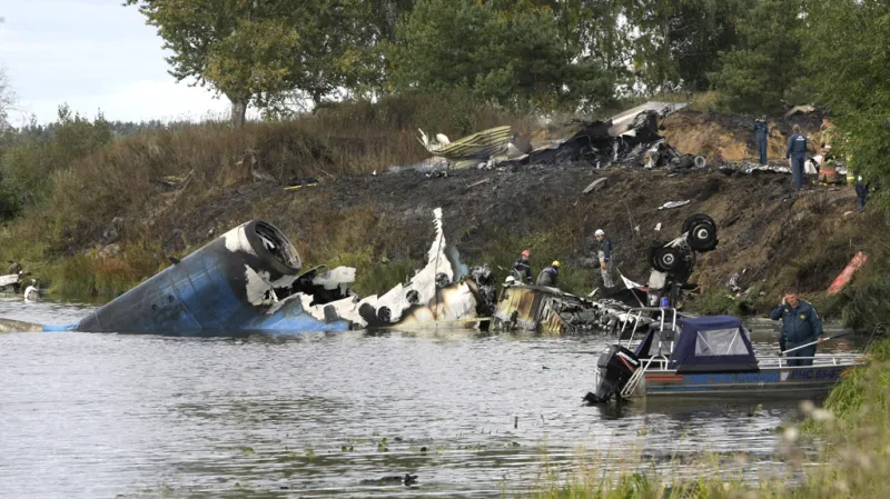 Nehoda letadla u Jaroslavle