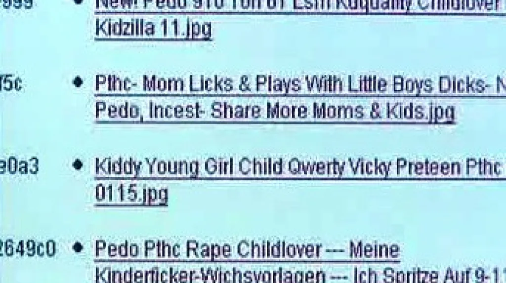 Dětská pornografie na internetu