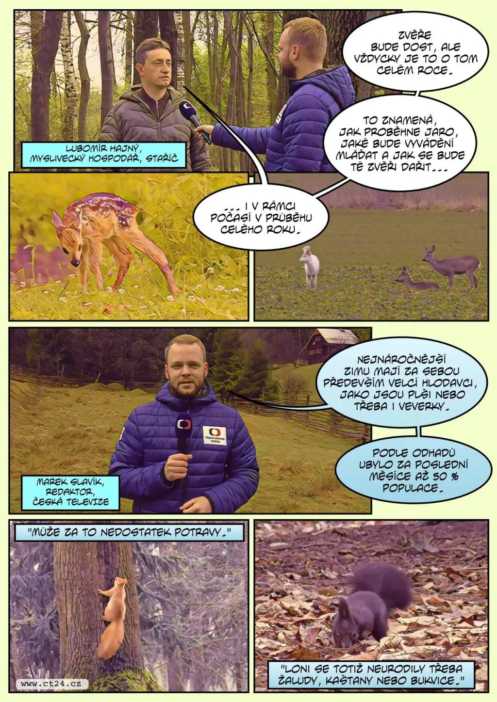 Zvěř v české přírodě
