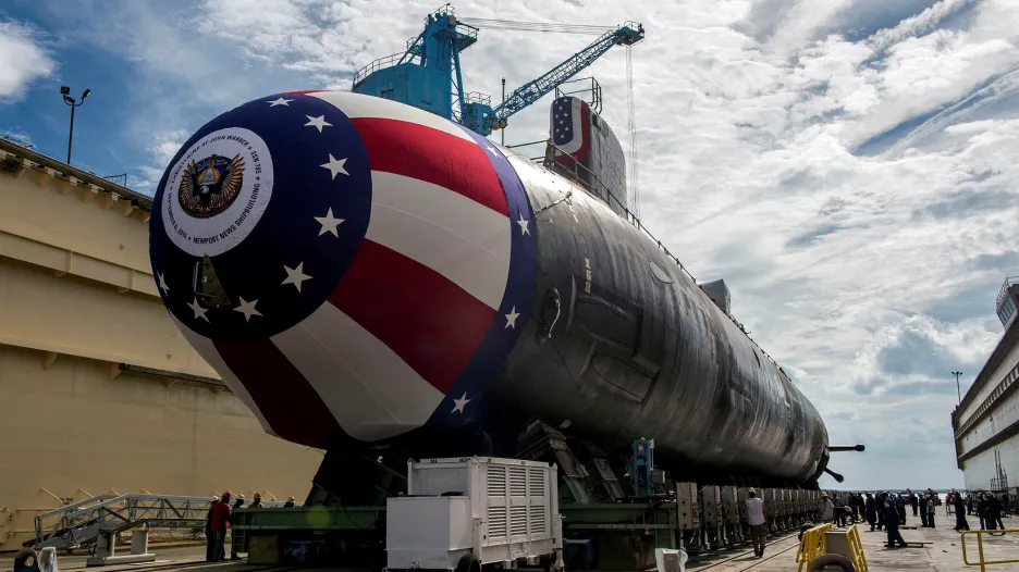 Americká ponorka typu Virginia (na archivním snímku z roku 2014)
