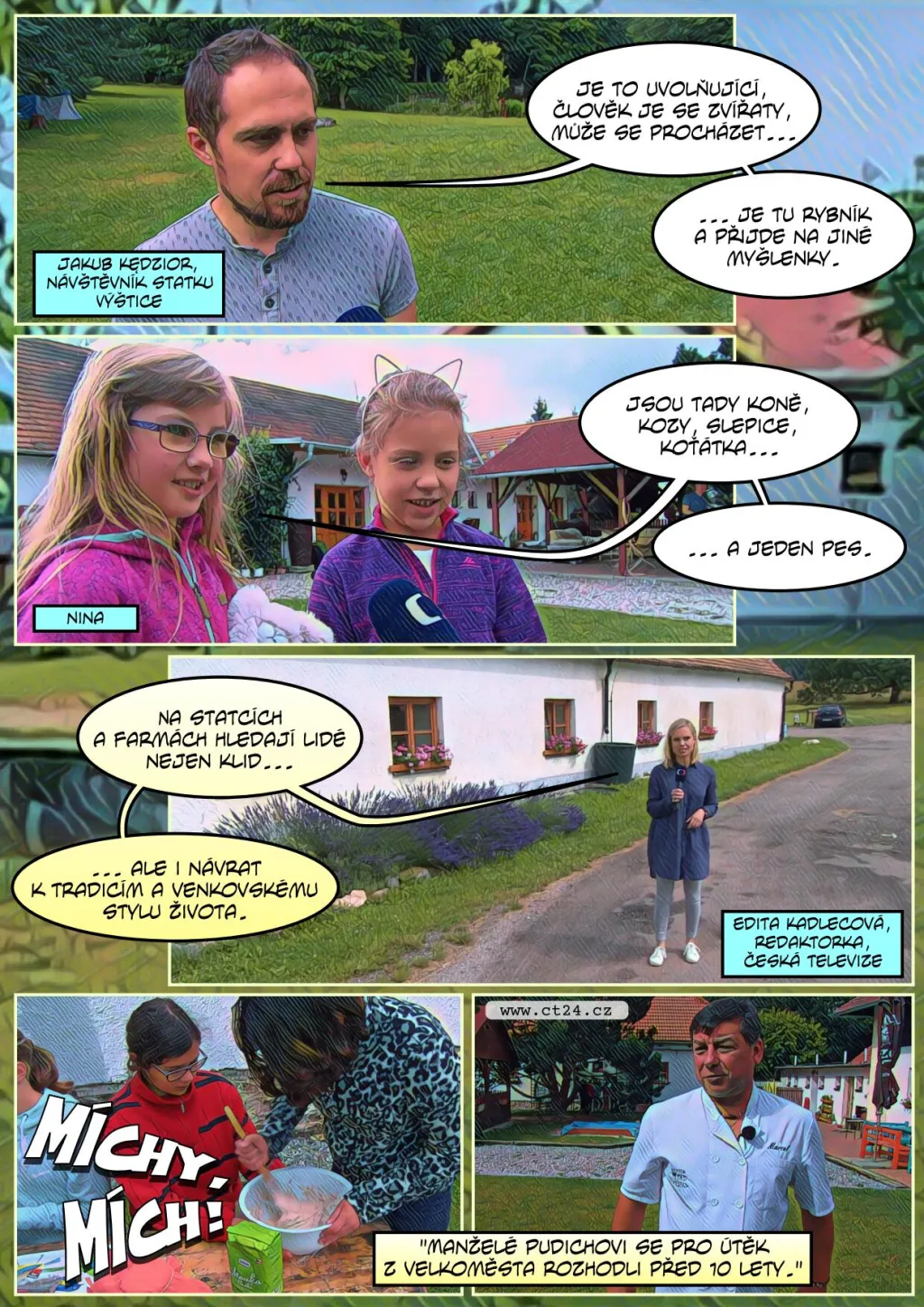 V Česku roste obliba agroturistiky