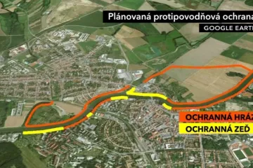 Uherské Hradiště a Staré Město se dočká ochrany před velkou vodou