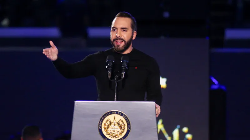 Prezident Salvadoru Nayib Bukele