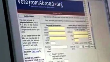 Formulář pro americké voliče v zahraničí