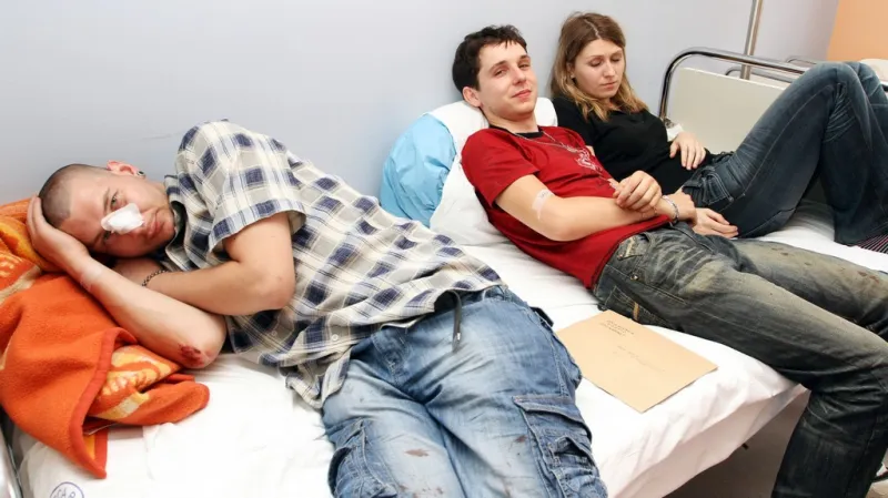 Zranění z autobusu v Chorvatsku