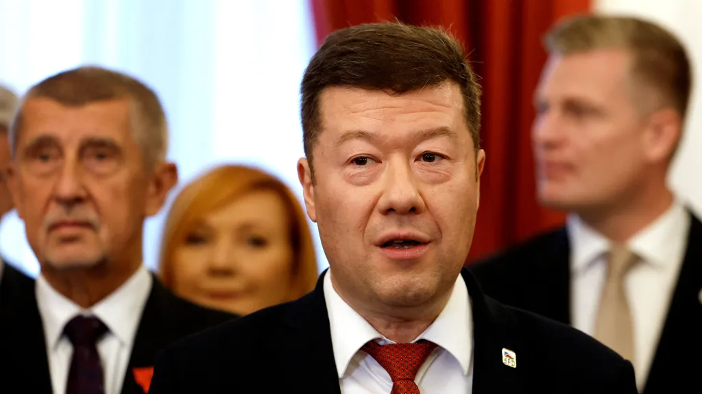 Předseda Poslanecké sněmovny Tomio Okamura (SPD)