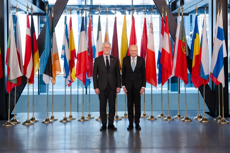Při příležitosti cesty do Lucemburska prezident Pavel navštívil soudní dvůr Evropské unie