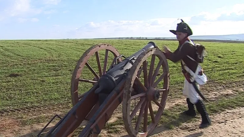 Přípravy na rekonstrukci bitvy tří císařů