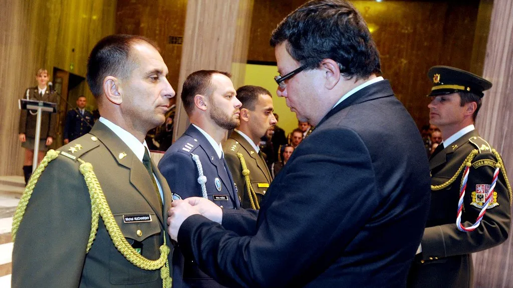 Vyznamenaní vojáci z Afghánistánu