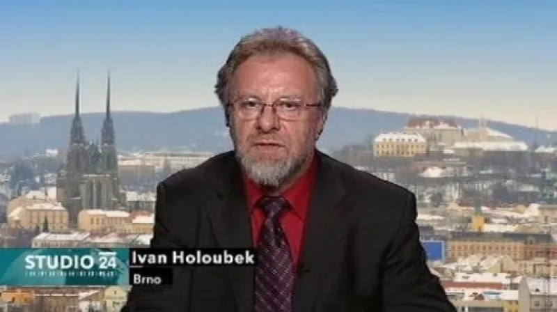 Ředitel projektu CETOCOEN Ivan Holoubek ve Studiu ČT24