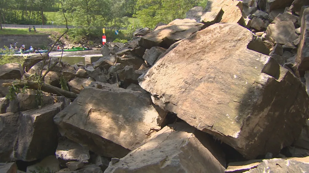 Pozůstatky Barevné skály