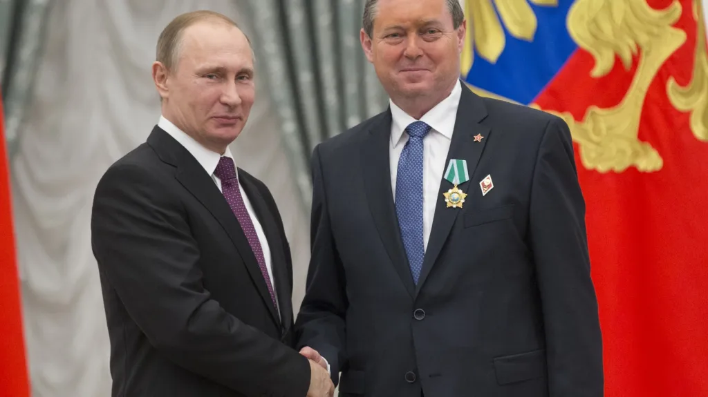 Setkání Maštálky s ruským prezidentem