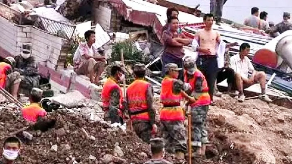 Čínští záchranáři