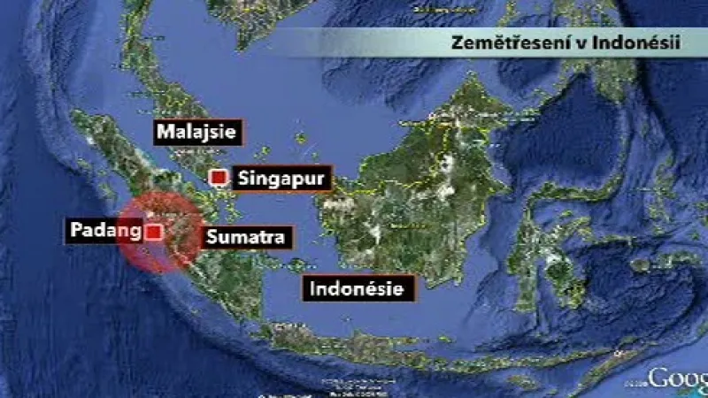 Zemětřesení v Indonésii