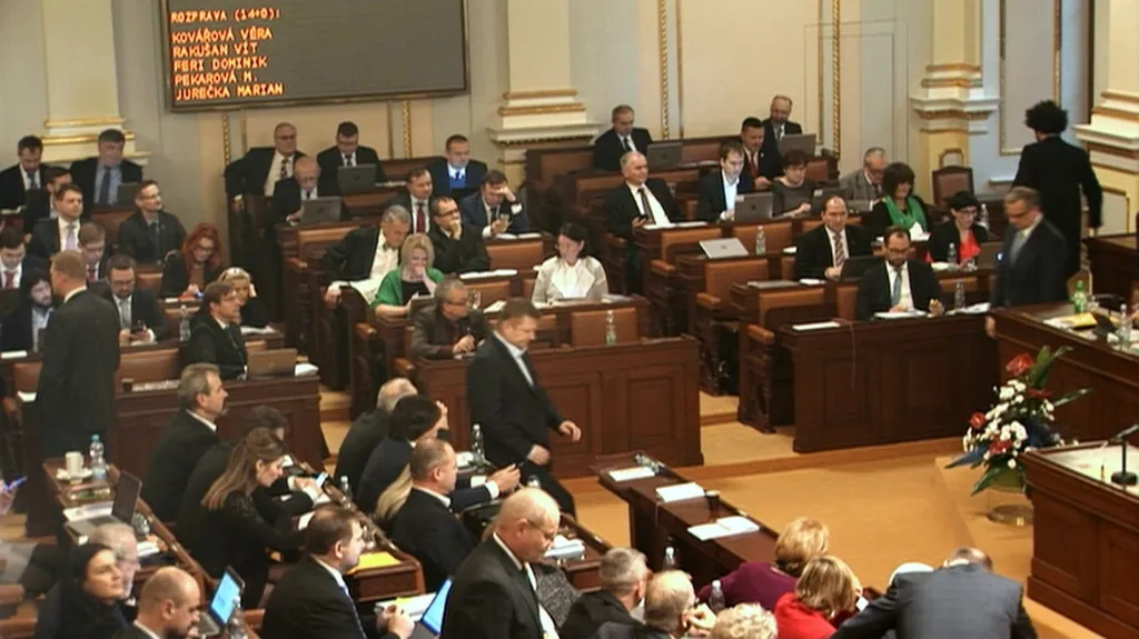 Jednání Poslanecké sněmovny