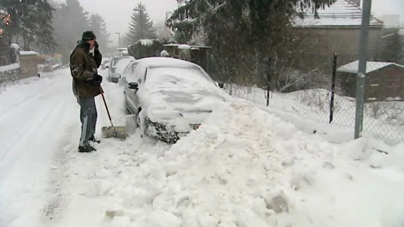 Sněhová kalamita v Rakousku