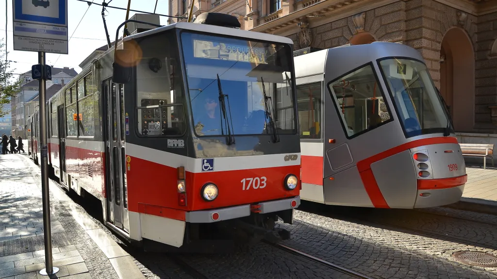 Městská hromadná doprava v Brně