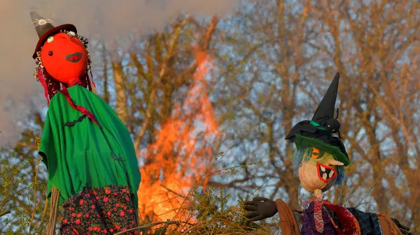 Jak bezpečně pálit čarodějnice? Určitě ne v blízkosti lesa nebo tam, kde je suchá tráva