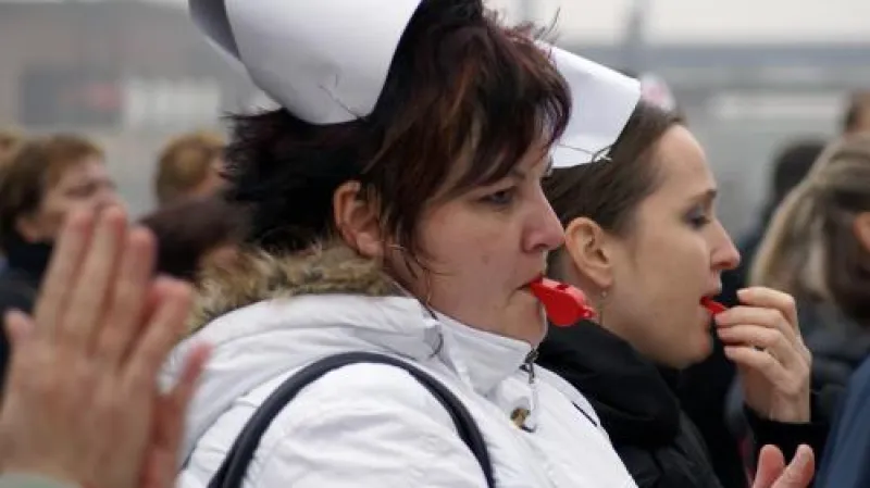 Nespokojení odboráři v Olomouci