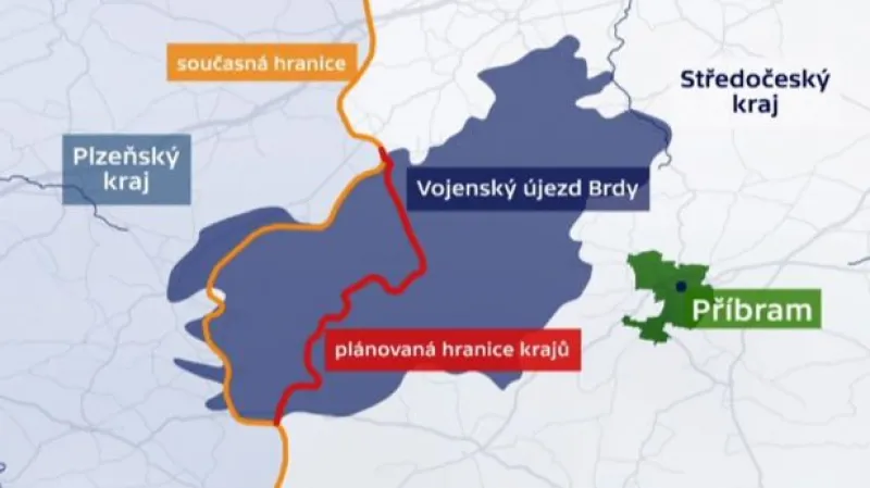 Sněmovna schválila zrušení brdského újezdu