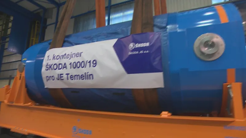 Kontejner pro vyhořelé jaderné palivo