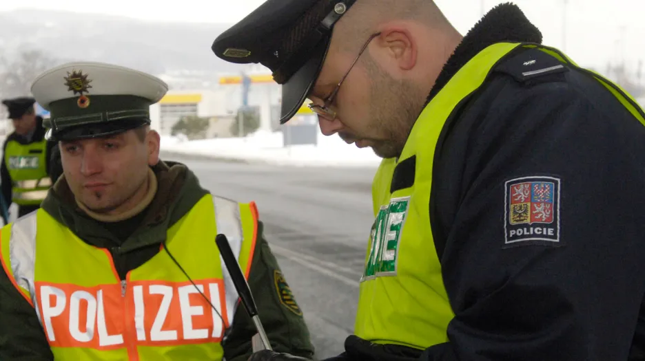 Německá a česká policie