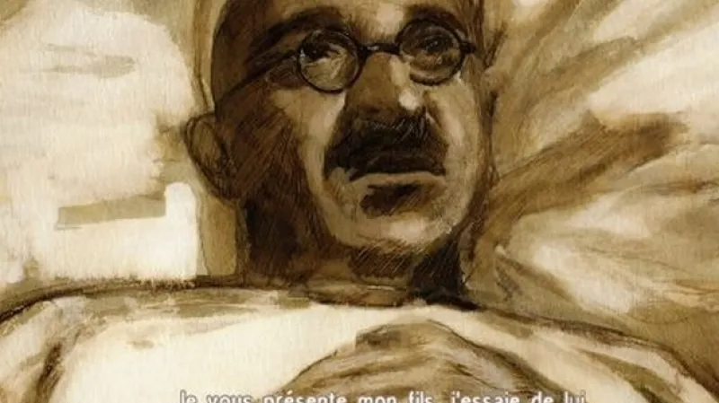 Z čtyřdílné komiksové monografie věnované Fritzi Haberovi