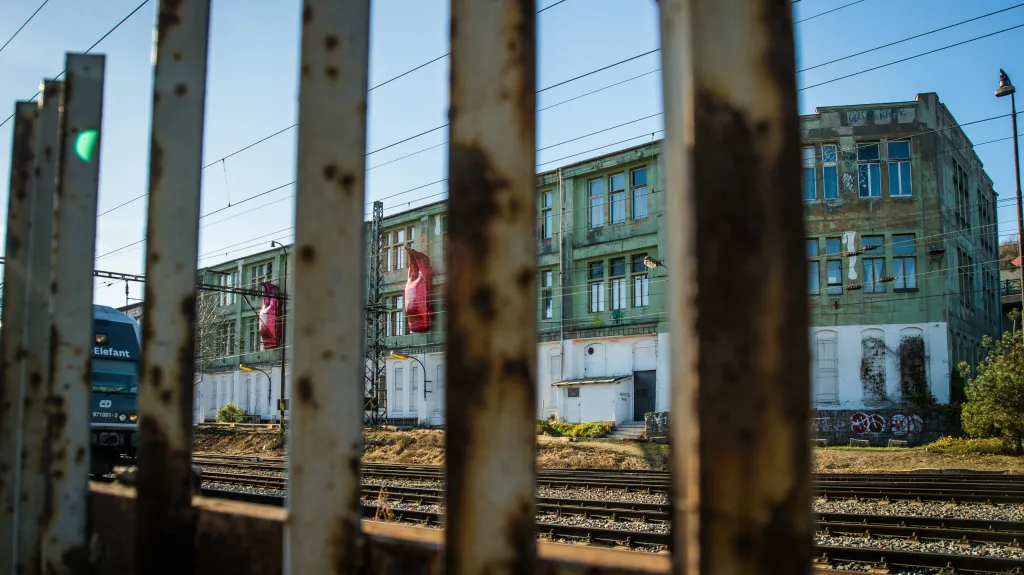 Budova MeetFactory na archivním snímku