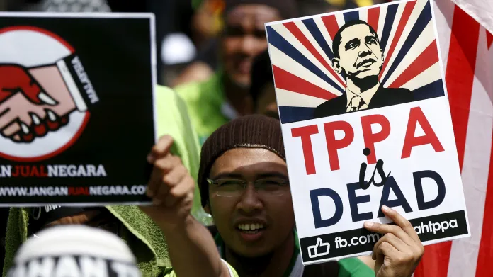 Protest proti TPP