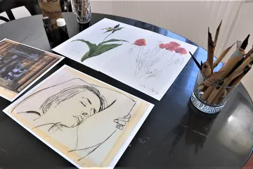 Květiny kreslil napřed ženám, pak botanikům. Vojtěcha Štolfu ale výstava připomíná i jako scénografa