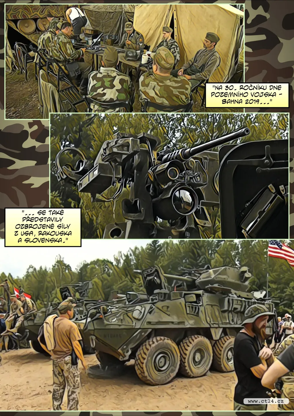 Komiks: Den pozemního vojska