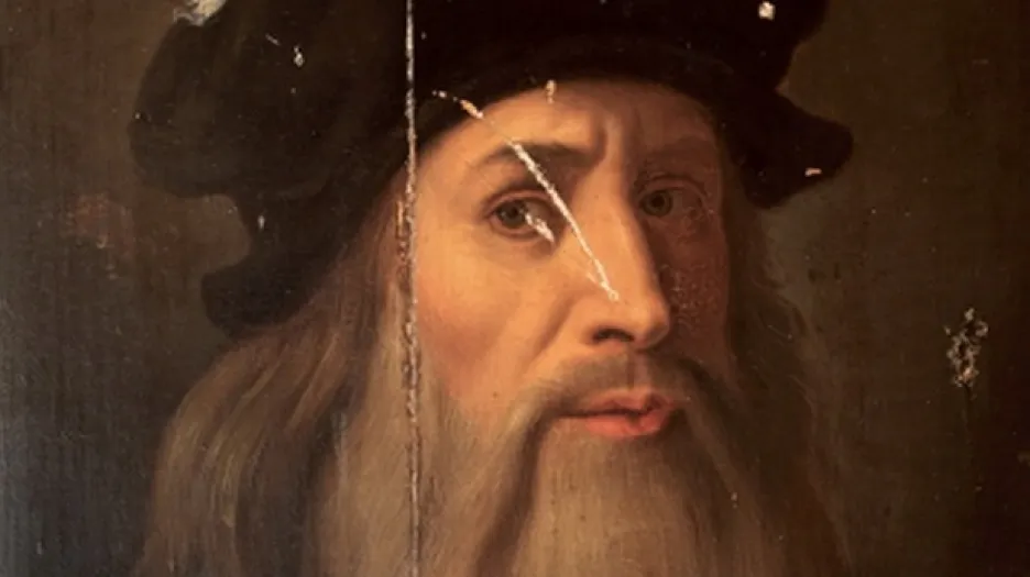 Možný autoportrét Leonarda da Vinciho
